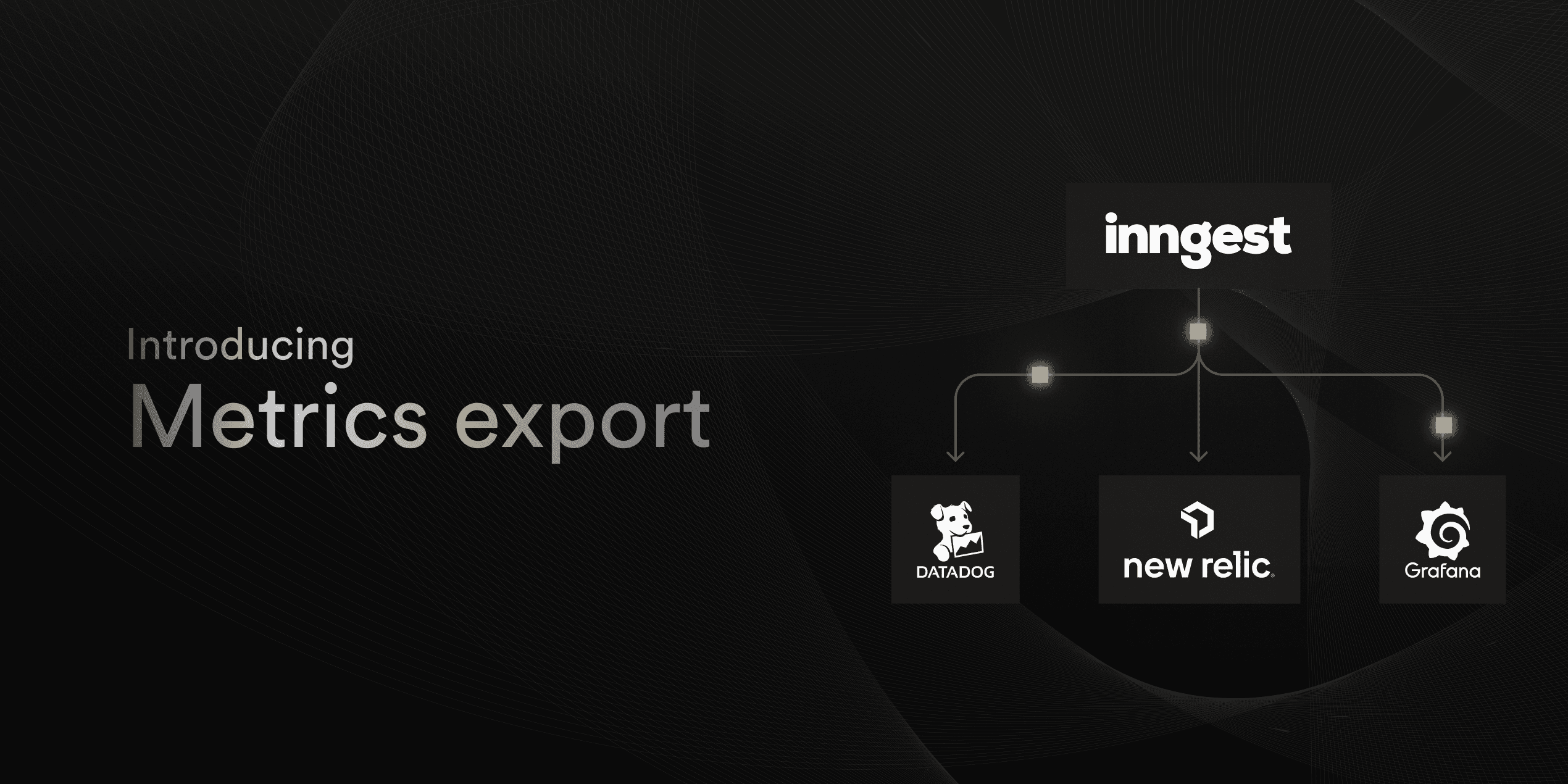 Introducing: Metrics exports to Datadog, Grafana and more