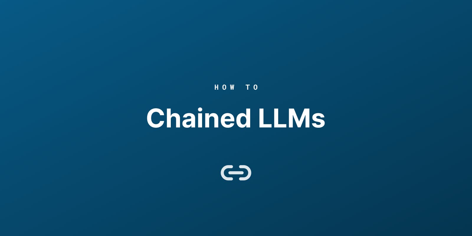 Running chained LLMs with TypeScript in production