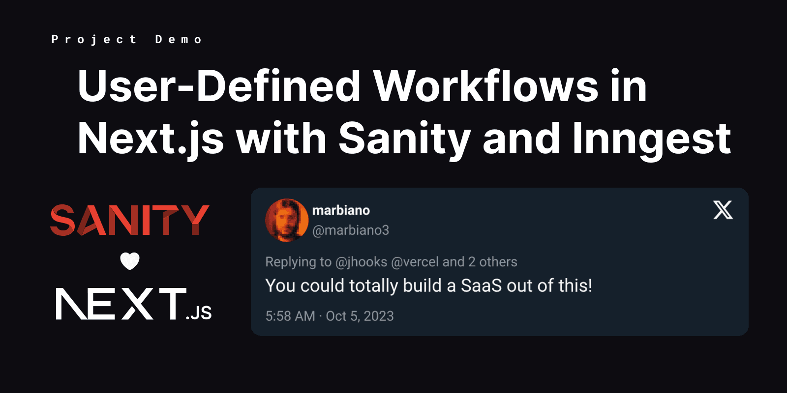 User-Defined Workflows in Next.js with Sanity and Inngest