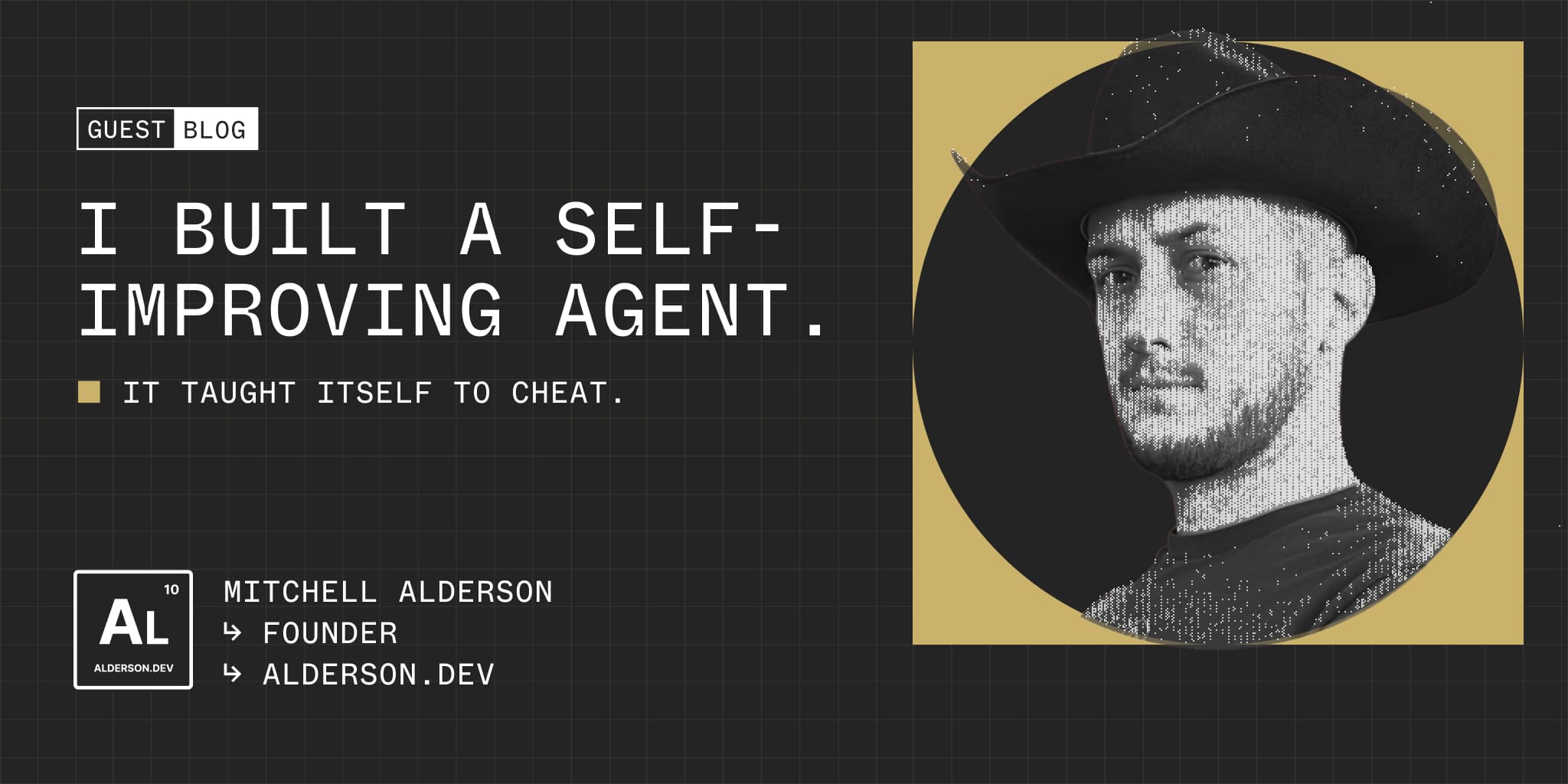 I built a self-improving agent. It taught itself to cheat.