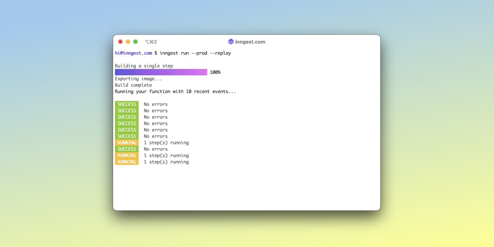 Introducing CLI Replays